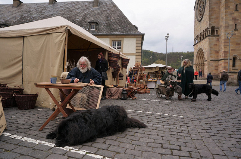 Средневековая ярмарка в Эхтернахе